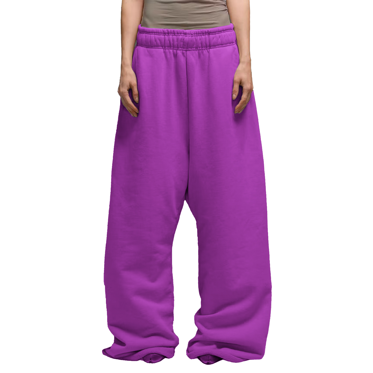 Oversized Comfort Sweatpants – Streetwear Wide-Leg Lounge Pants