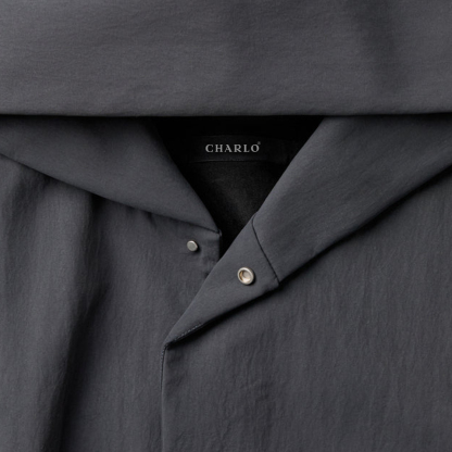 Charlo Fashion Lightweight Hooded Jacket – Minimalist, Modern & Customizable