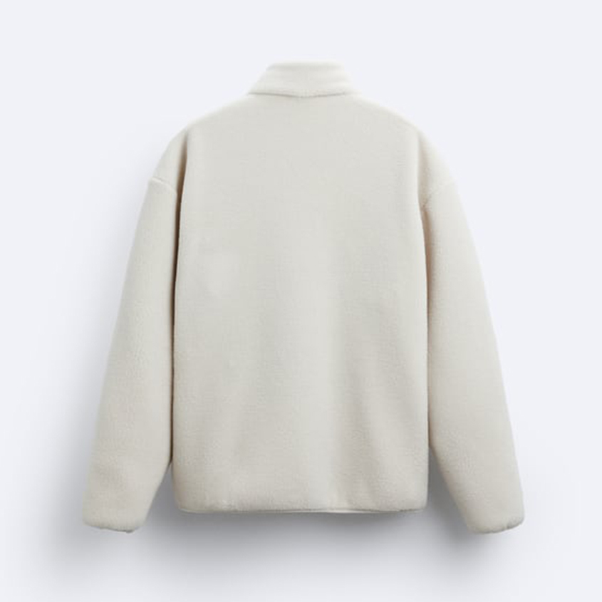 Charlo Fashion Two-Tone Fleece Jacket – Cozy Urban Streetwear 