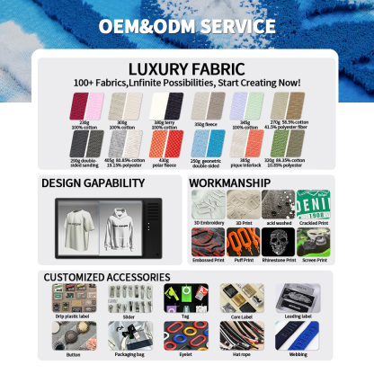 Customizable Oversized Hoodie – Rhinestone & Embroidery Ready