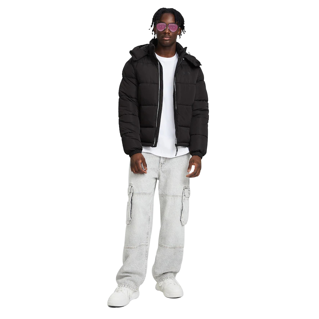 Charlo Fashion Premium Detachable Hood Puffer Jacket – Fully Customizable Outerwear