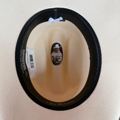 Cream Woven Western Cowboy Hat