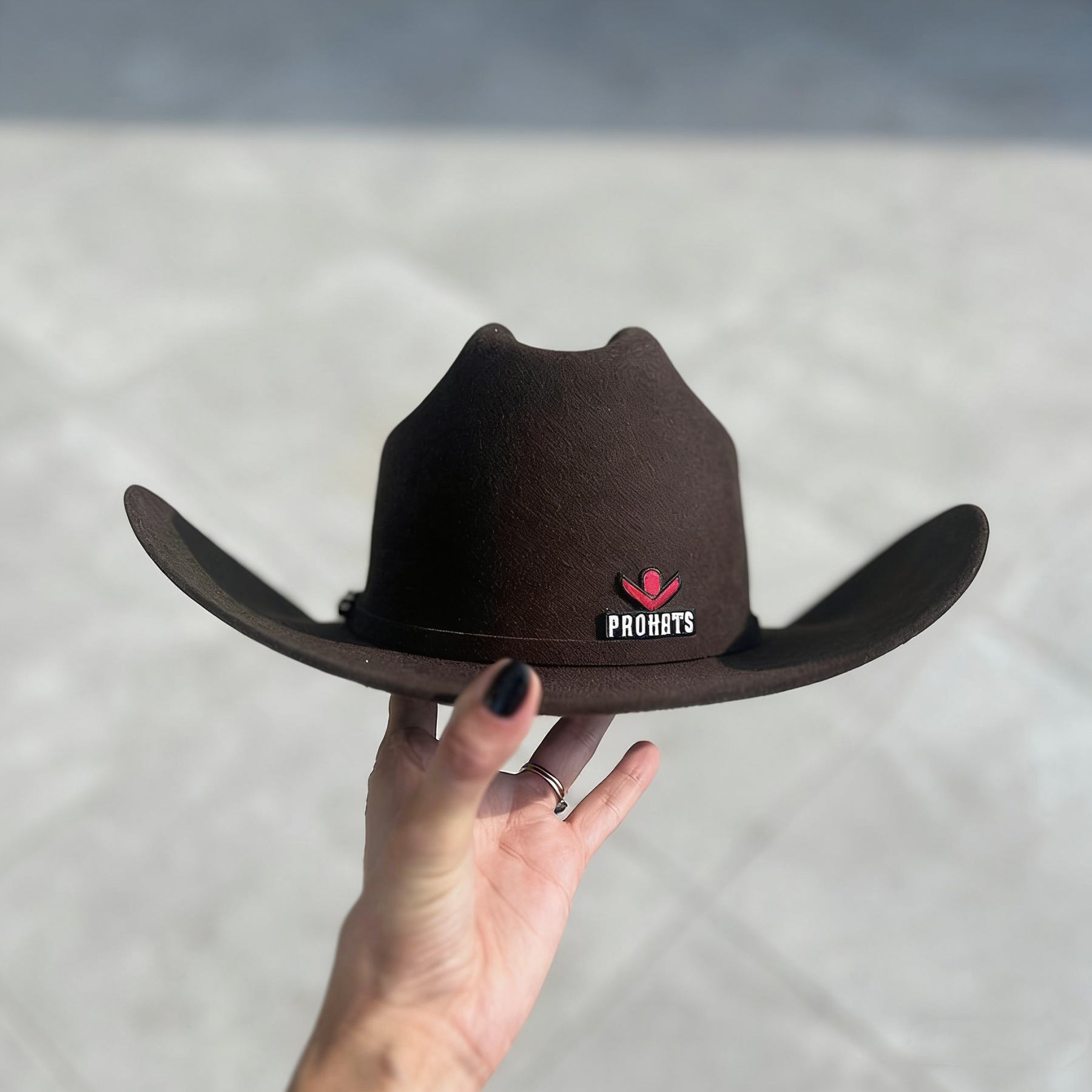 PROHATS Texas Roper Chocolate Cowboy Hat
