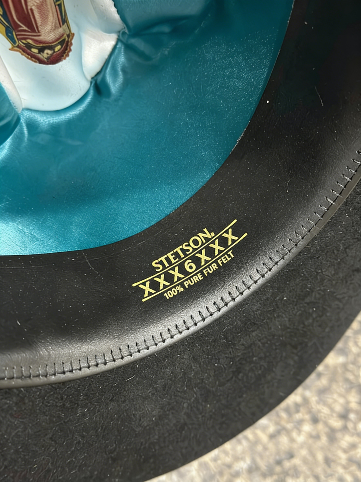 STETSON 6X NEGRO/BLACK GUADALUPANA