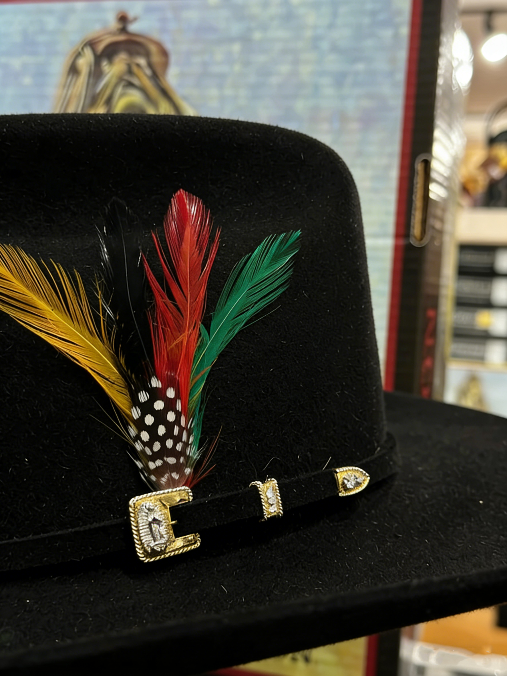 STETSON 6X NEGRO/BLACK GUADALUPANA