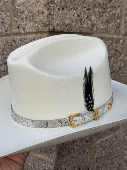 Sombrero El Rey 200x Copa Chica Falda 3.5" (Guadalajara Hats) (Toquilla Pitón Natural)