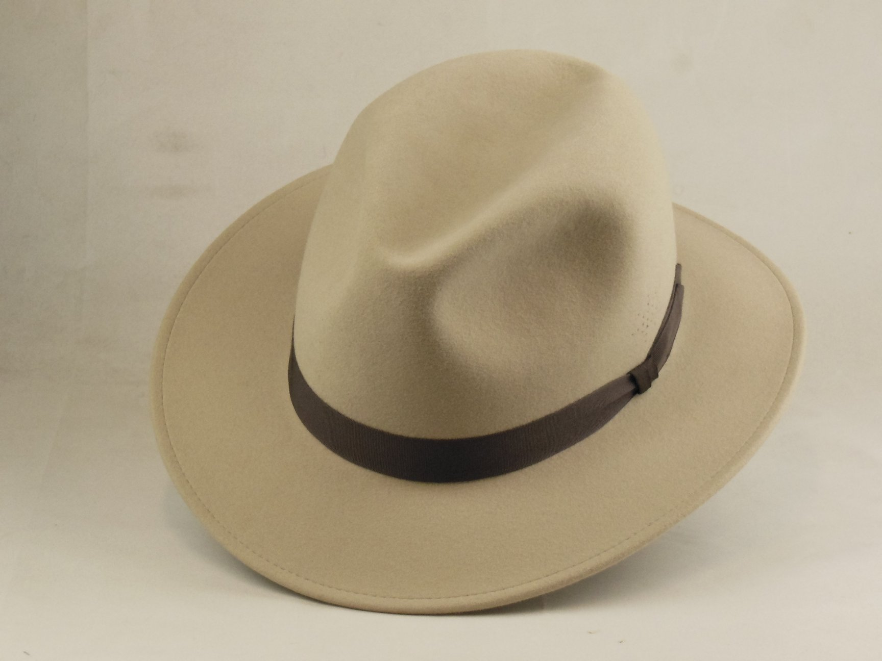 Mist Apricot Wool Fedora