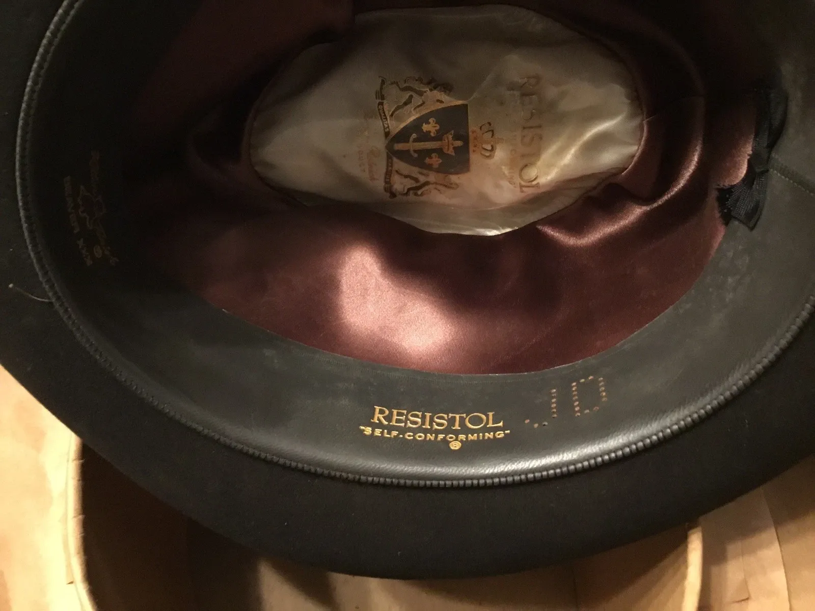 RESISTOL Men’s Fedora Hat Size - Small - 21 1/2”  