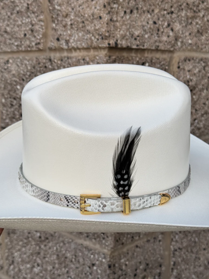 Sombrero El Rey 200x Copa Chica Falda 3.5" (Guadalajara Hats) (Toquilla Pitón Natural)