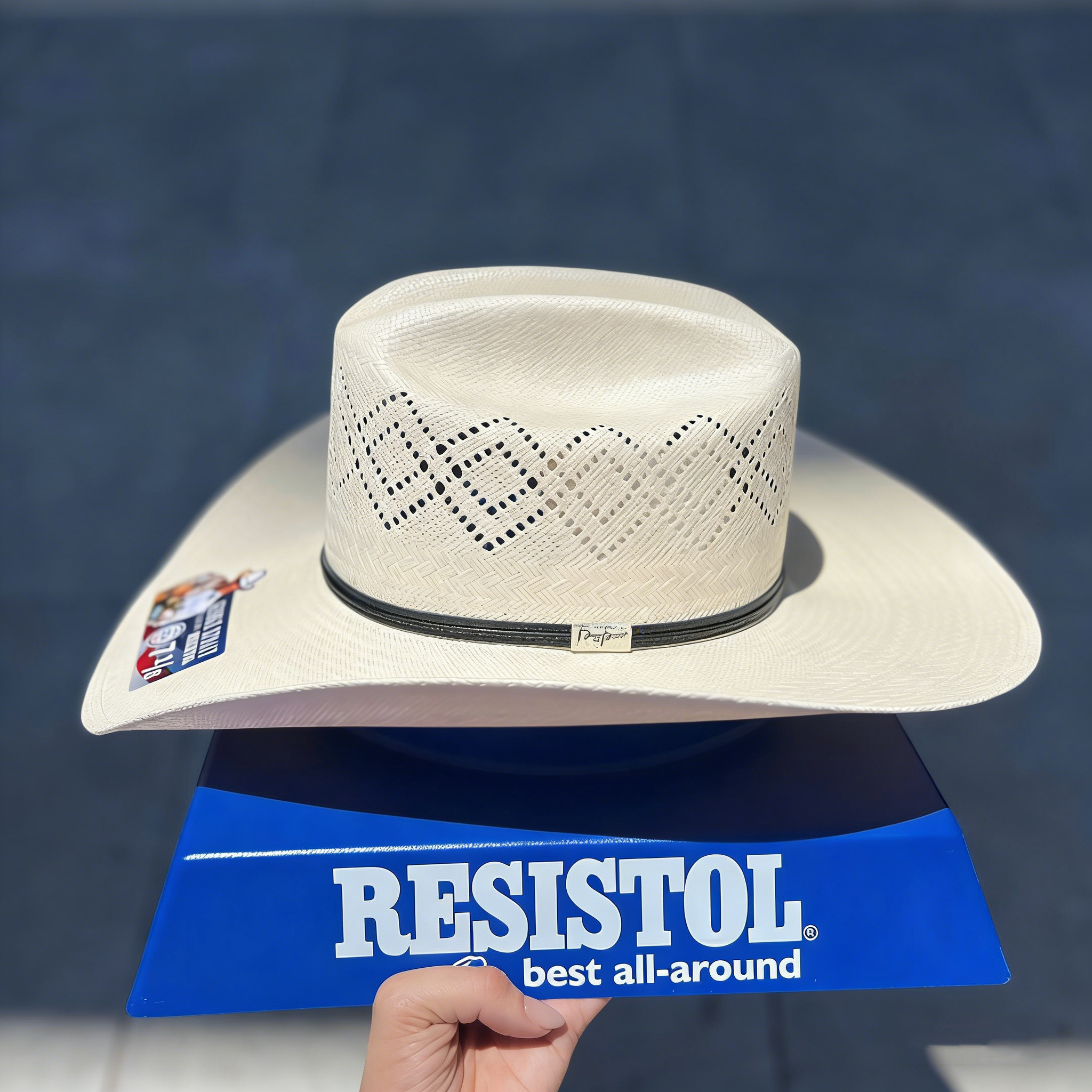 Lightweight Woven Cowboy Hat 