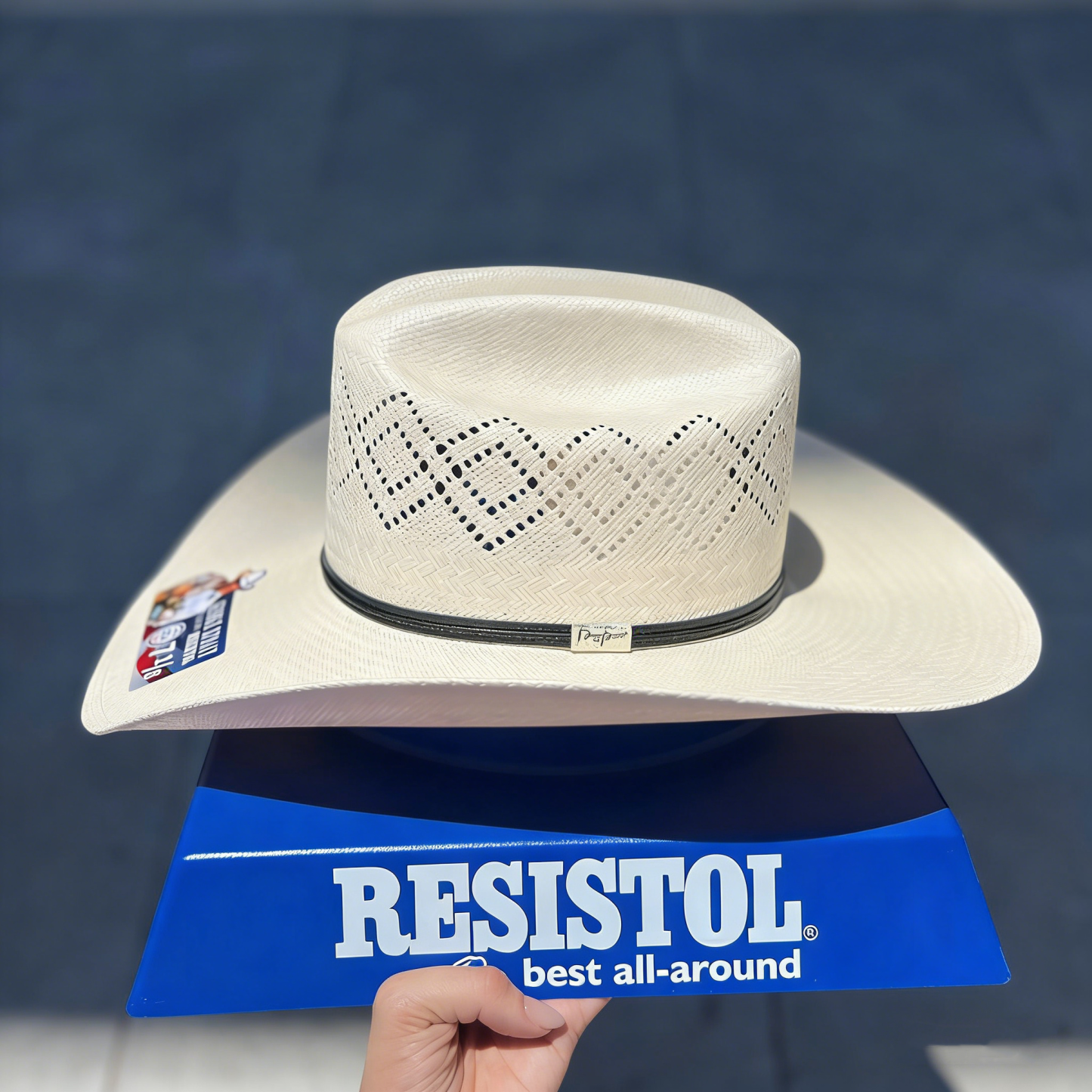 Lightweight Woven Cowboy Hat 