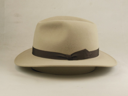 Mist Apricot Wool Fedora