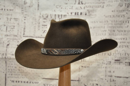 Dark Brown Felt Western Cowboy Hat