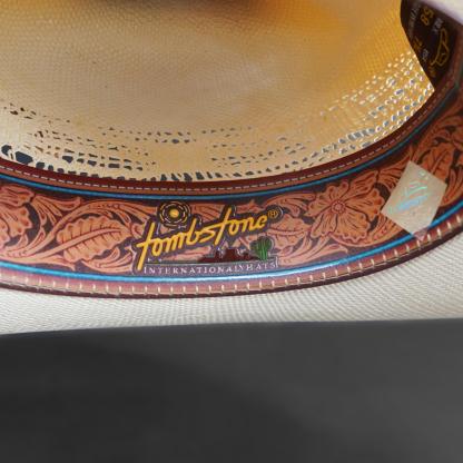 Tombstone Bangora Mustang Rivete 10x Style Straw Sombrero