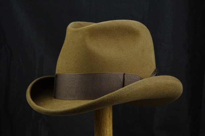 Artisan-Made Wool Felt Fedora