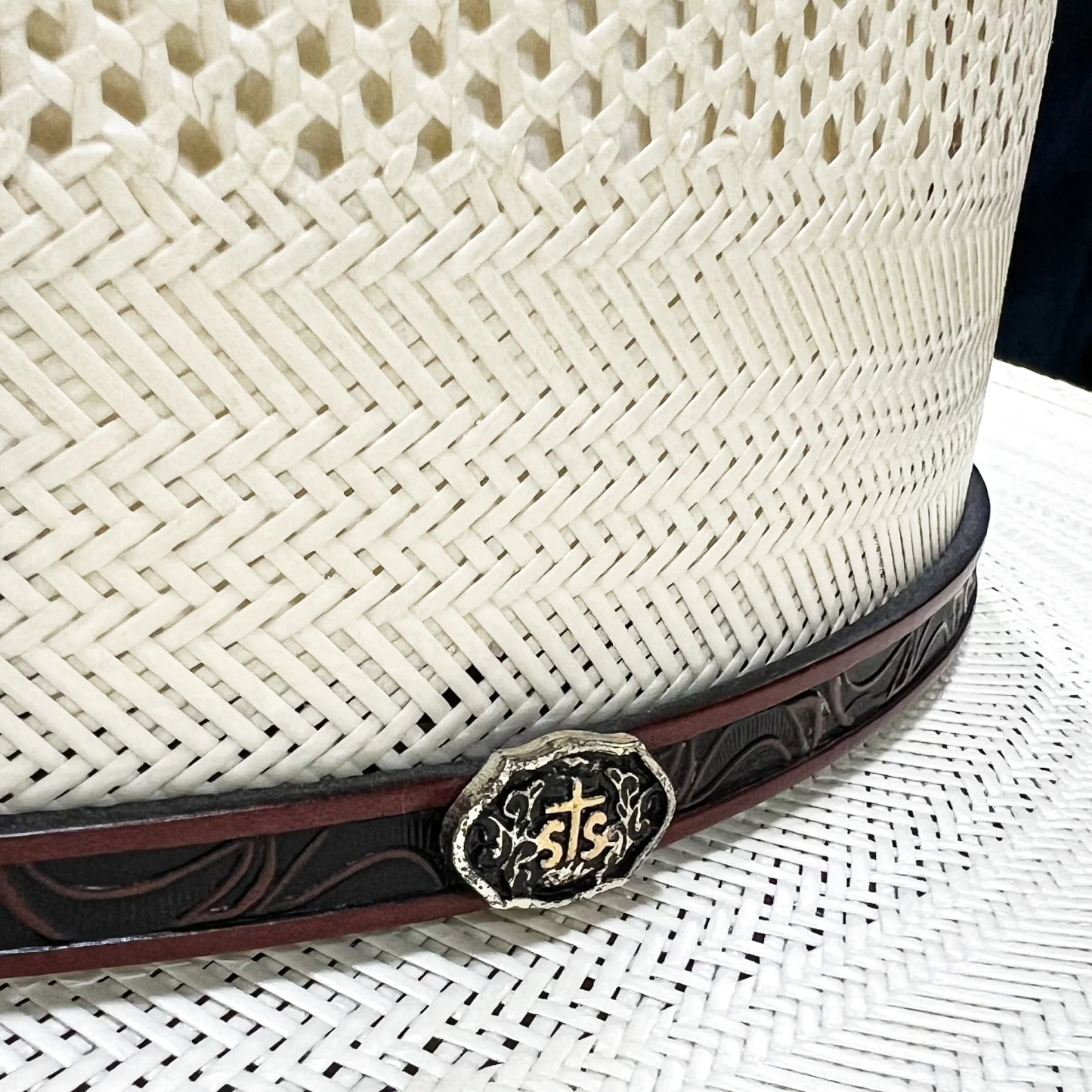 Resistol USA-Made Cream Breathable Woven Western Cowboy Hat