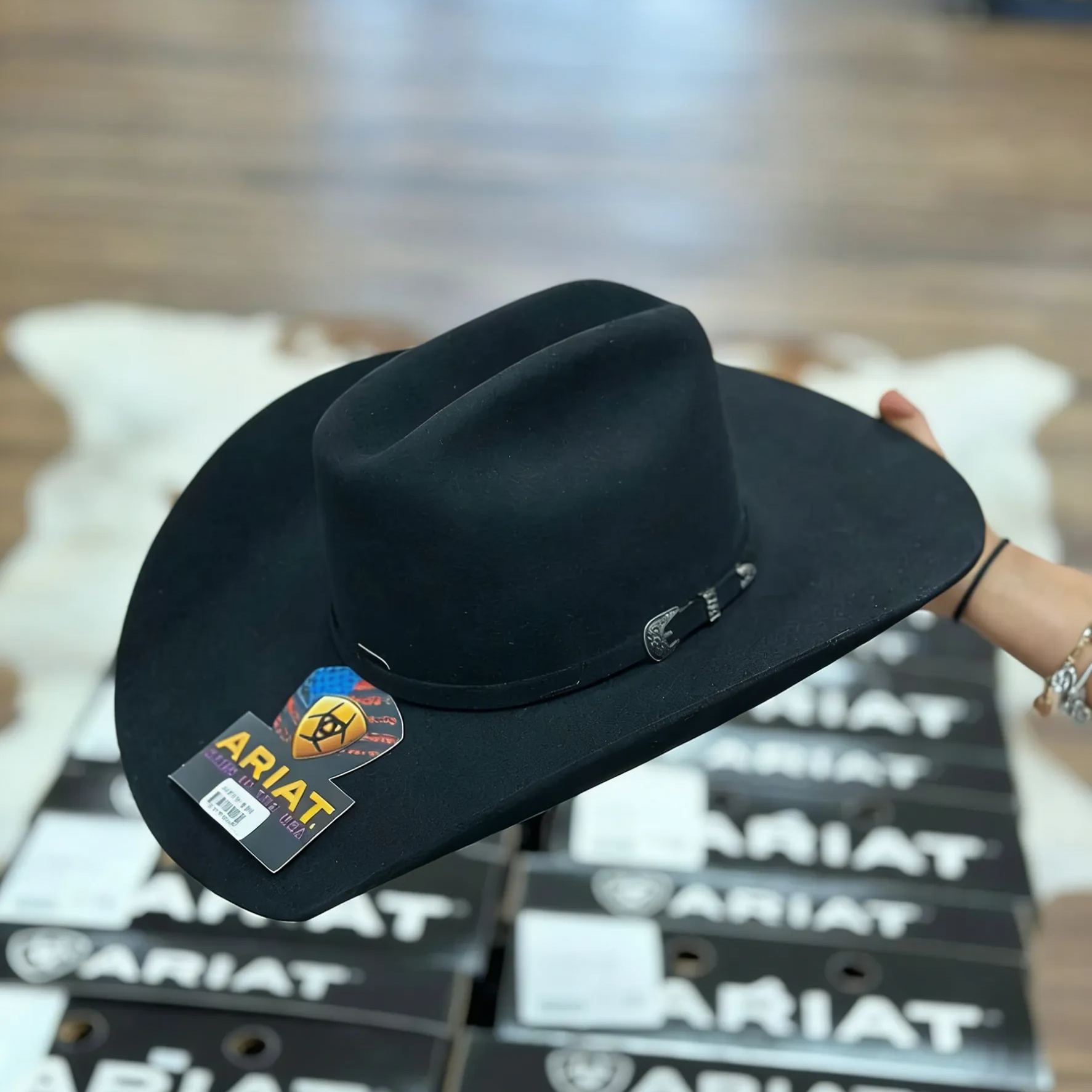 Black Wool Western Cowboy