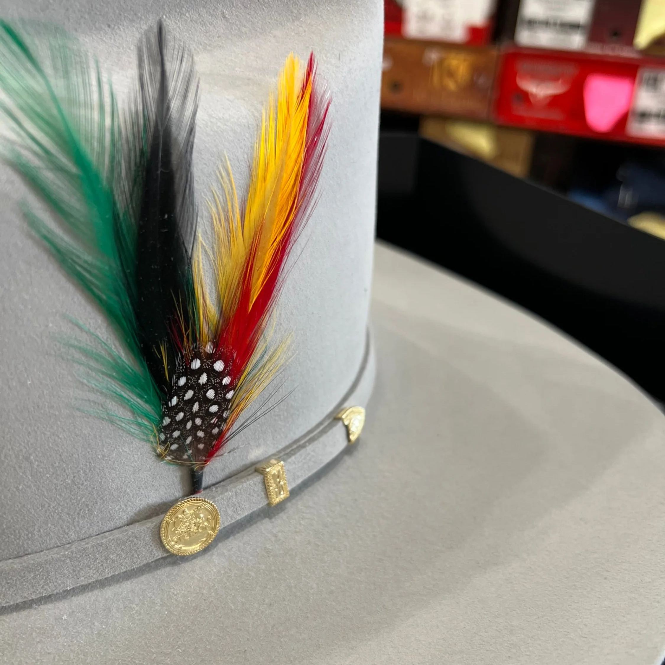 STETSON EL PRESIDENTE 100X MIST GREY COPA ALTA