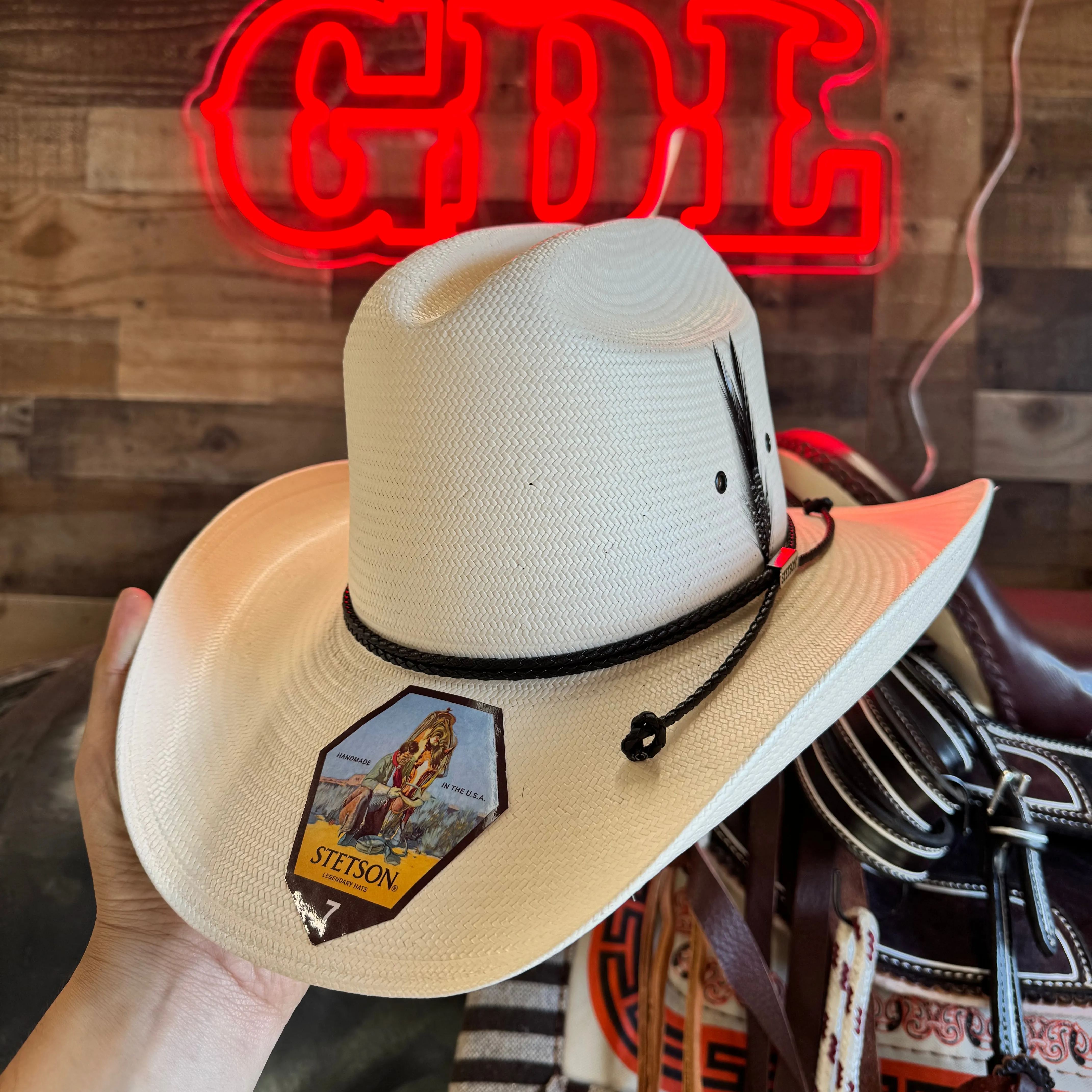 Stetson Carson 10x Straw Cowboy Hat