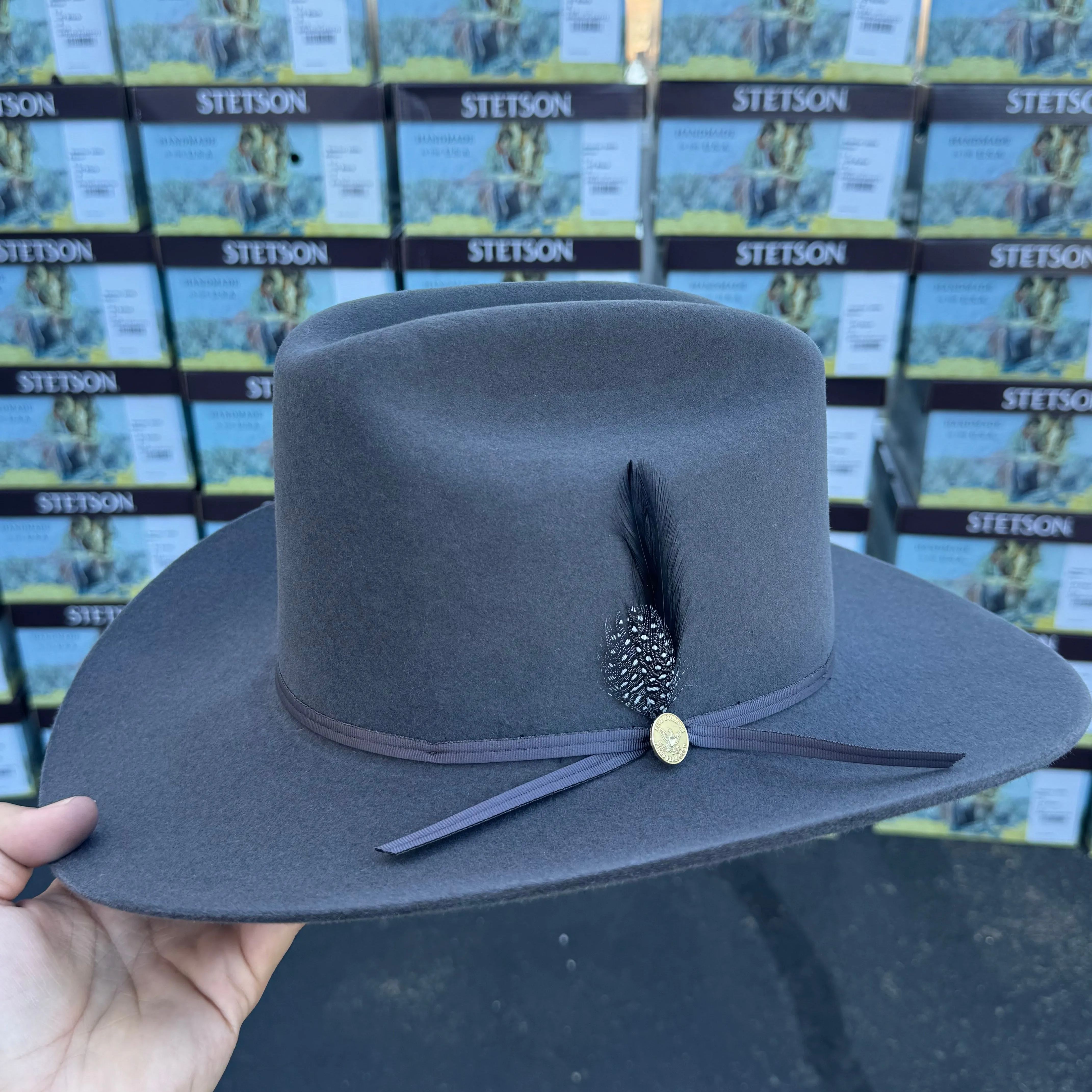 Stetson 6x Rancher Bullet Cowboy Felt Hat Sinaloa (Copa Alta Falda/Brim 3.5") 160th EDITION