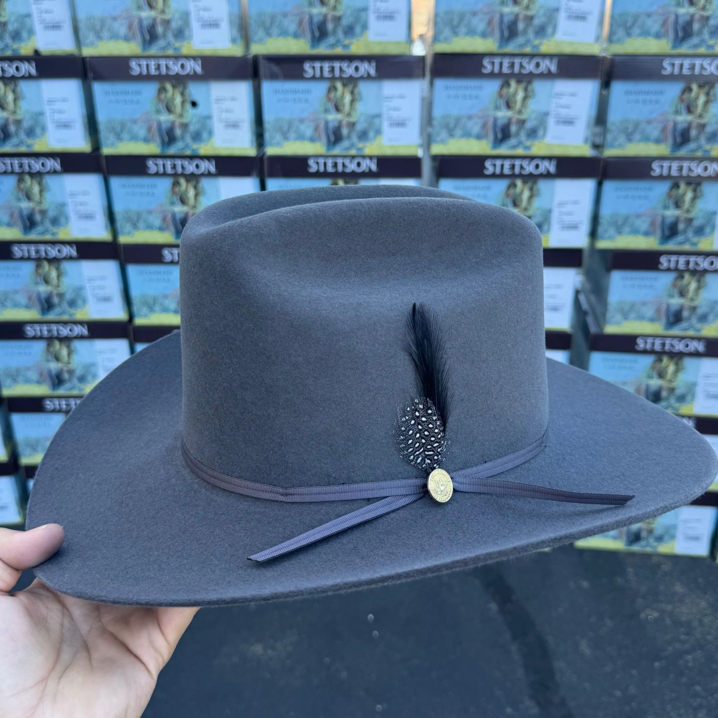 Stetson 6x Rancher Bullet Cowboy Felt Hat Sinaloa (Copa Alta Falda/Brim 3.5") 160th EDITION