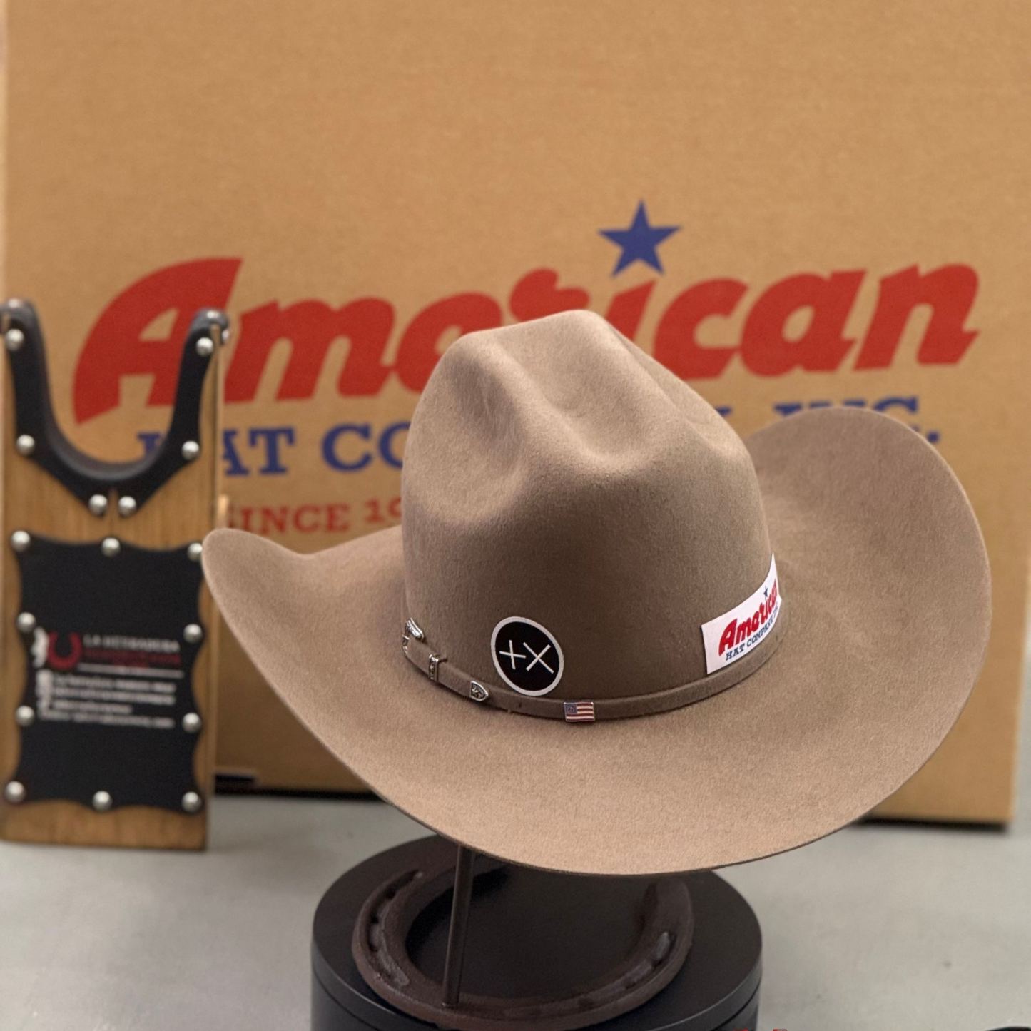 10X American Felt Hat Pecan