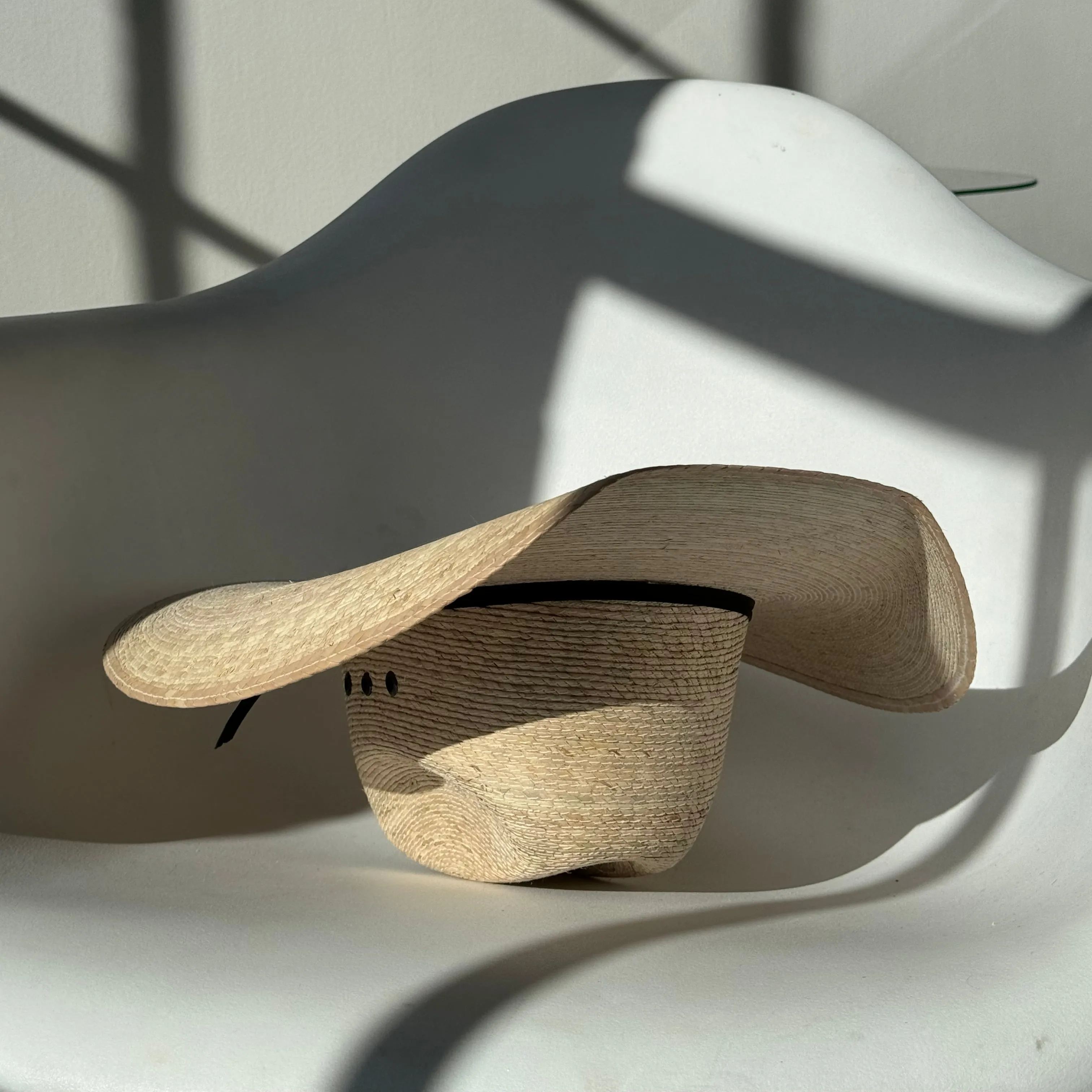 Clay Spring Summer Palm W/ Black Band Cowboy Hat