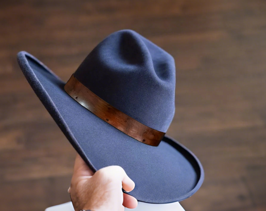 Black Cherry Western Wellema Hat