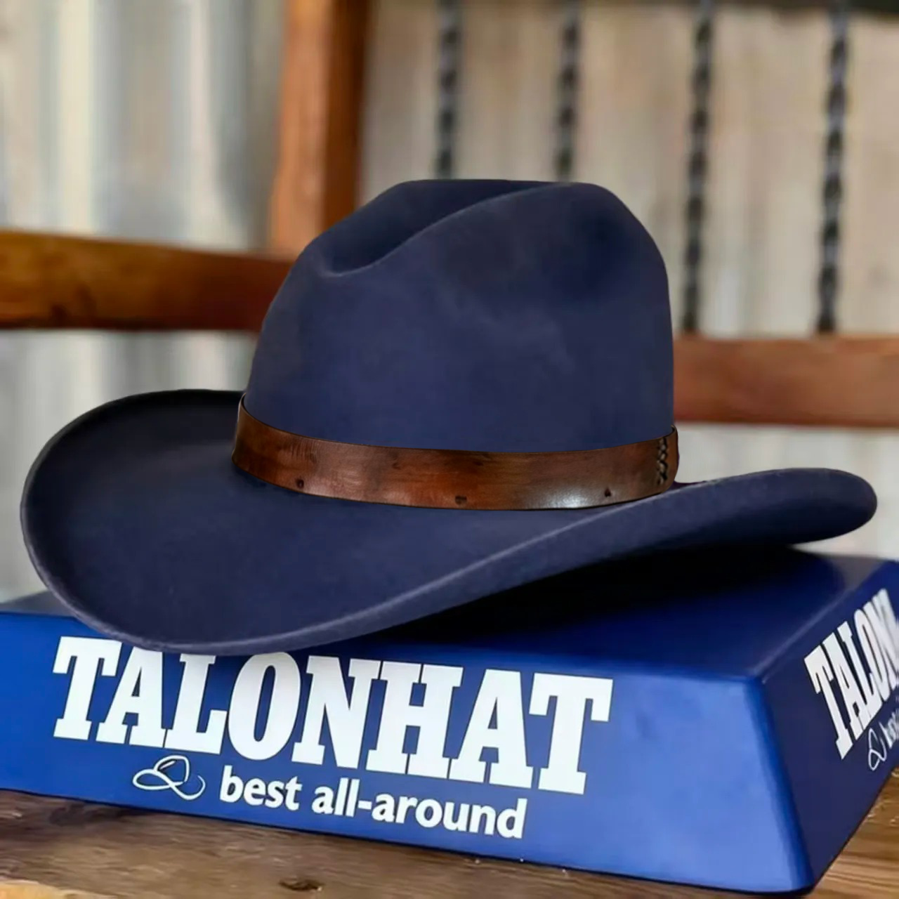 Black Cherry Western Wellema Hat