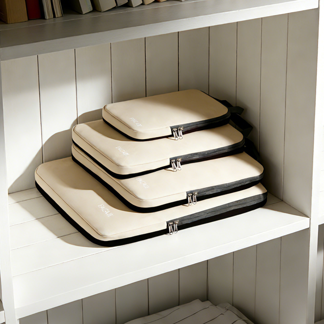 Compression Packing Cubes Travel Expandable Packing Organizers（4 Set）