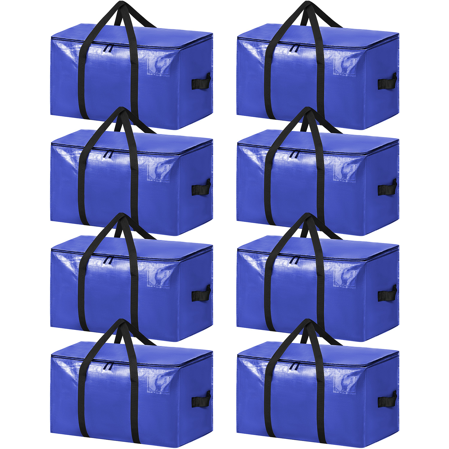 Heavy Duty Moving Bags with Strong Handle, Extra Large Moving Boxes, Storage Tote for Clothes, College Moving Supplies