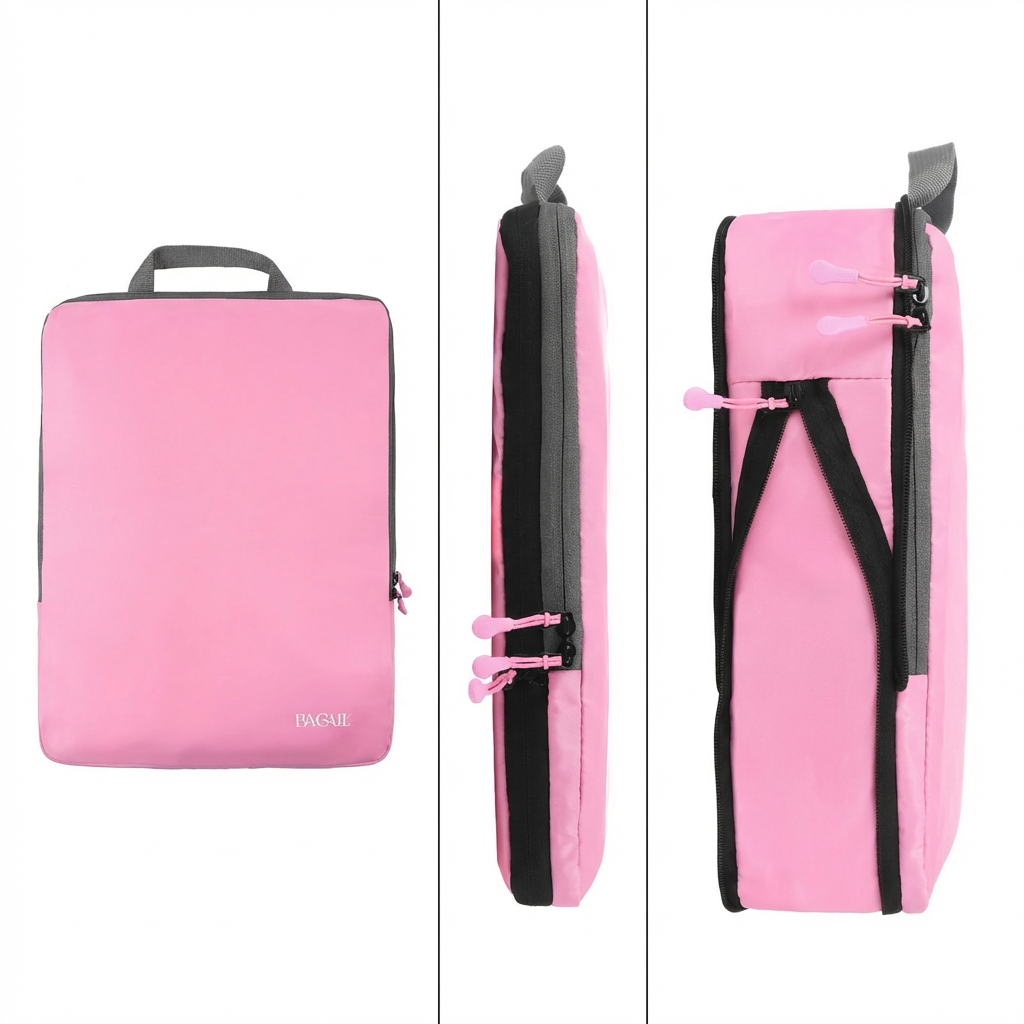 4 Set Compression Packing Cubes Travel Expandable Packing Organizers