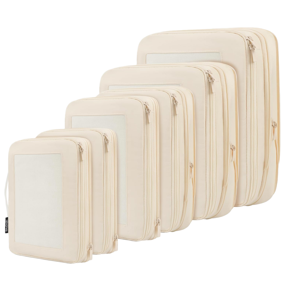 Bagail Personalized Packing Cubes - Custom Text & Image Luggage Organizers