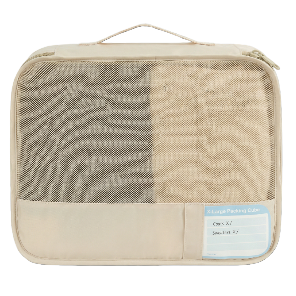 Bagail Personalized 9 Set Label Packing Cubes - Custom Text & Image Luggage Organizers