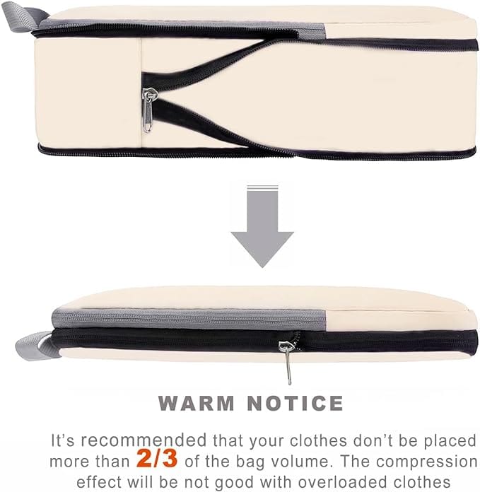 4 Set/6 Set Compression Packing Cubes Travel Expandable Packing Organizers BAGAIL STORAGE_BAG