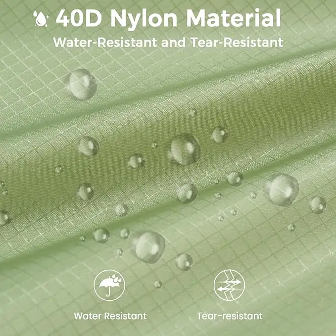 BAGAIL 6 Set Ultralight Compression Packing Cubes for travel, expandable organizers in black mesh pattern.