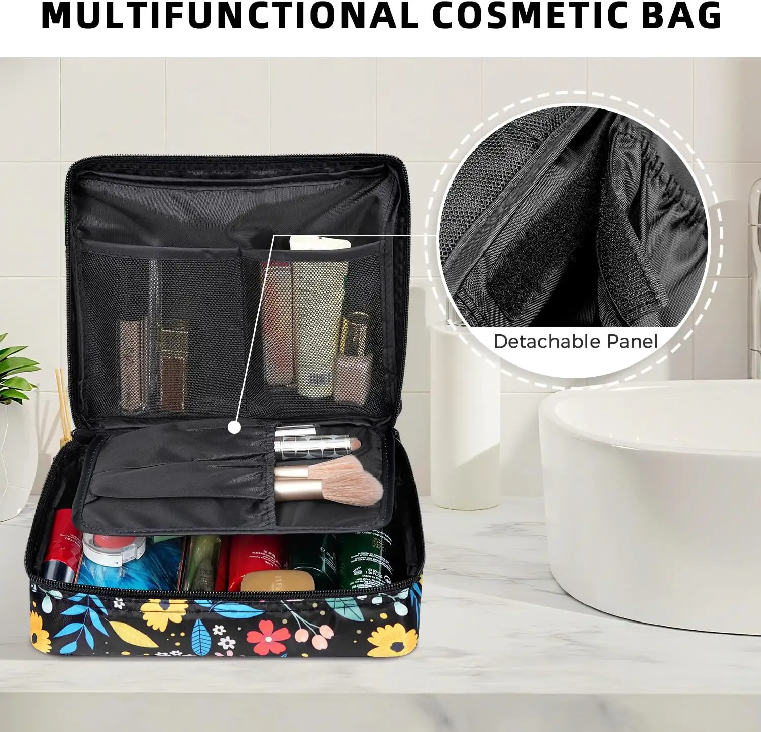 8-piece mesh packing cubes set with laundry and shoe bags, perfect for organized travel and efficient packing.