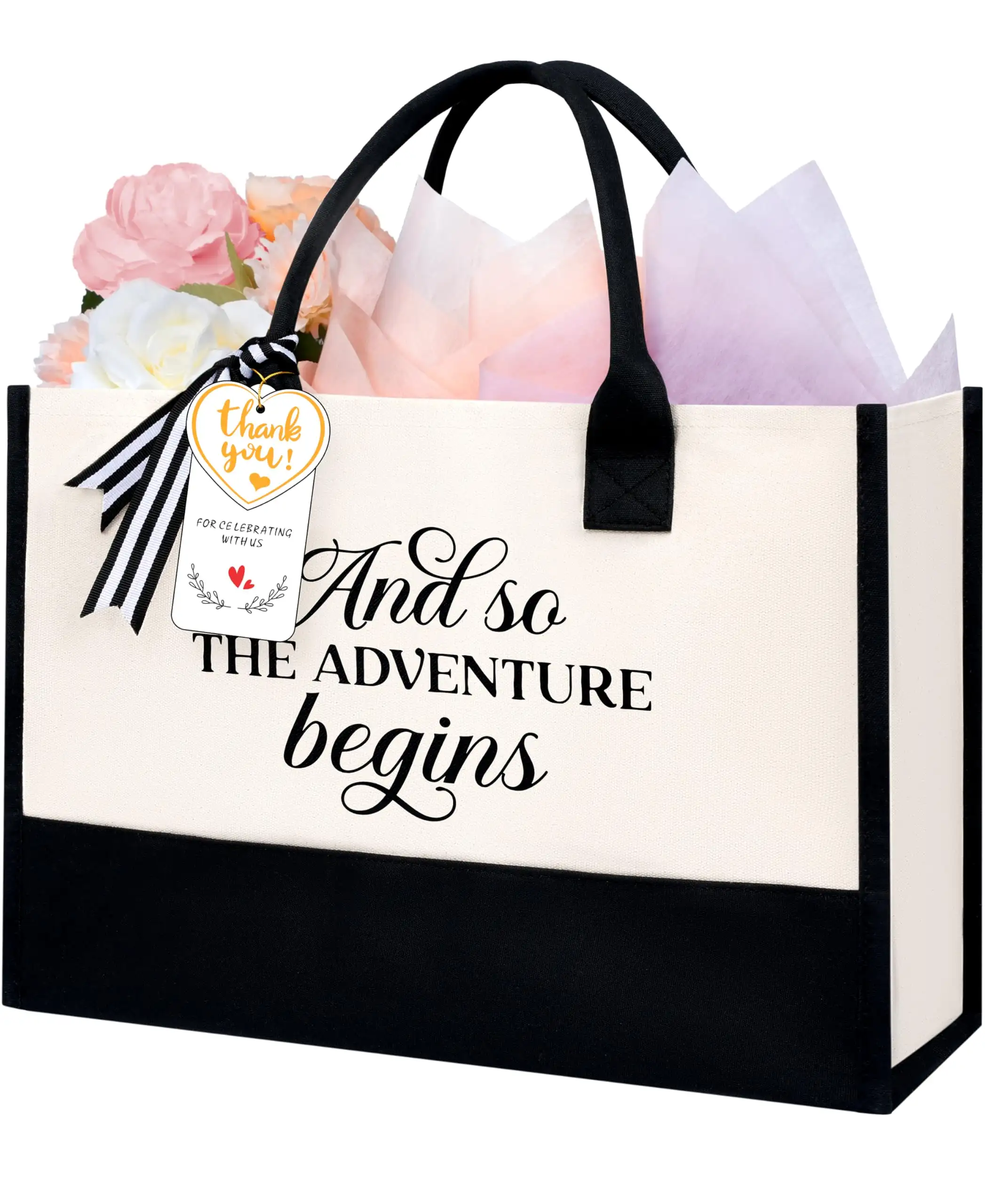 Personalized Initial Tote Bag in ivory, perfect birthday gift for women, teachers, moms, or weddings, monogrammed beach bag.