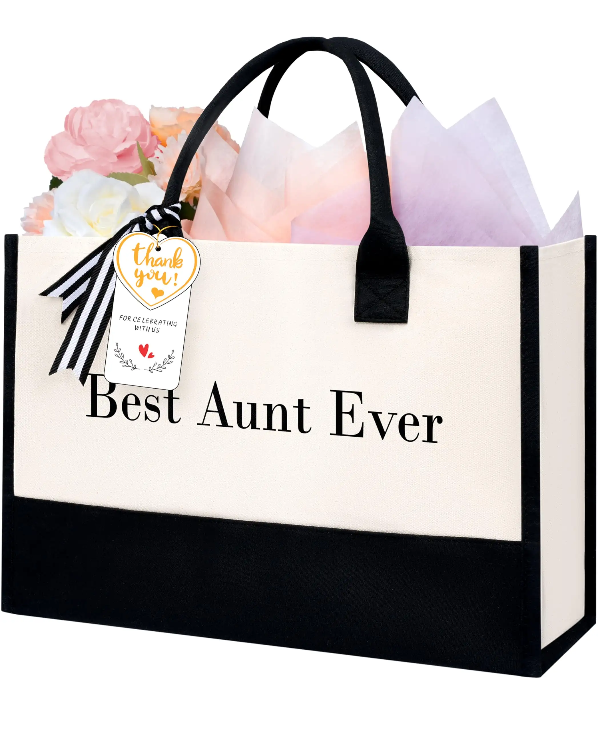 Personalized Initial Tote Bag for Women, Monogrammed Beach Bag, Ideal Birthday Gift for Teachers, Moms, and Friends.