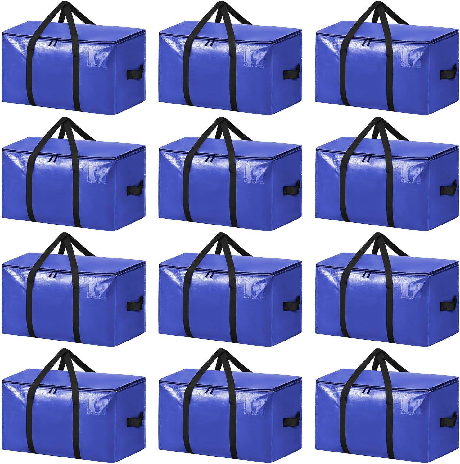 Heavy Duty Moving Bags with Strong Handle, Extra Large Moving Boxes, Storage Tote for Clothes, College Moving Supplies