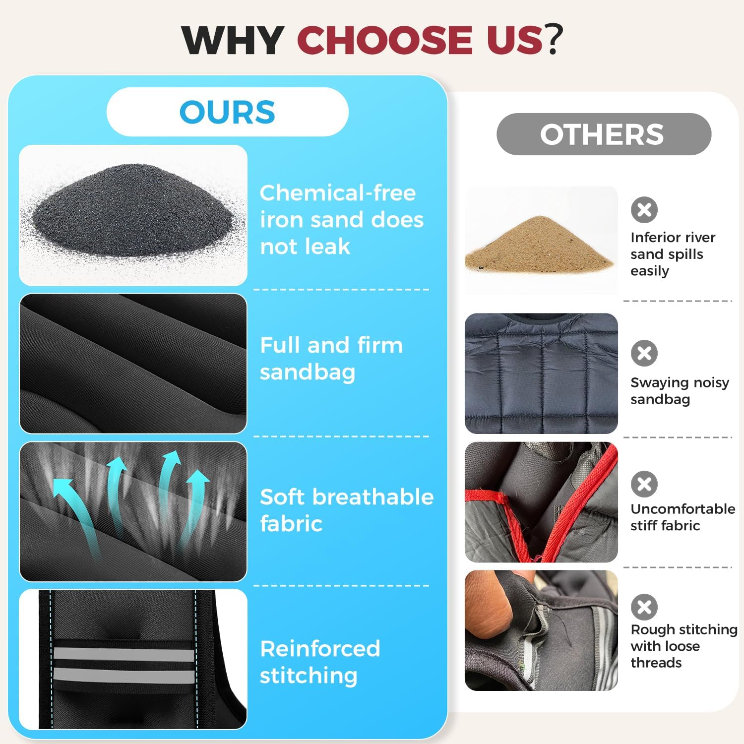 BAGAIL Comfort-Fit Weighted Vest for Woman, Even Weight Distribution, Faster Weight Loss, No-Chafe or Bounce for Walking & Running with Detachable Phone Pouch & Reflective Stripes (Available 5-30lbs)