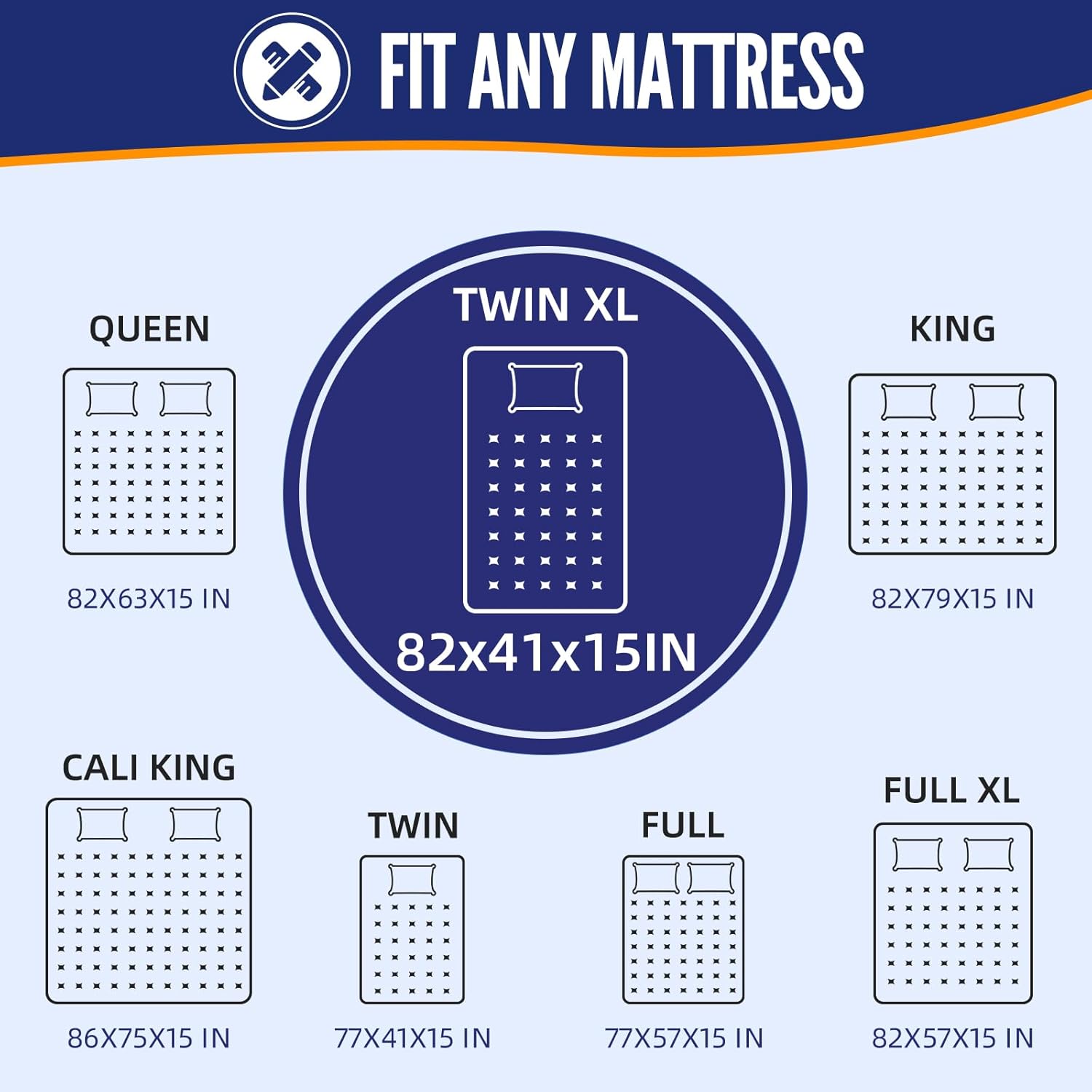 Mattress Bags for Moving, Mattress Covers with Heavy Duty Handles, Reusable 
