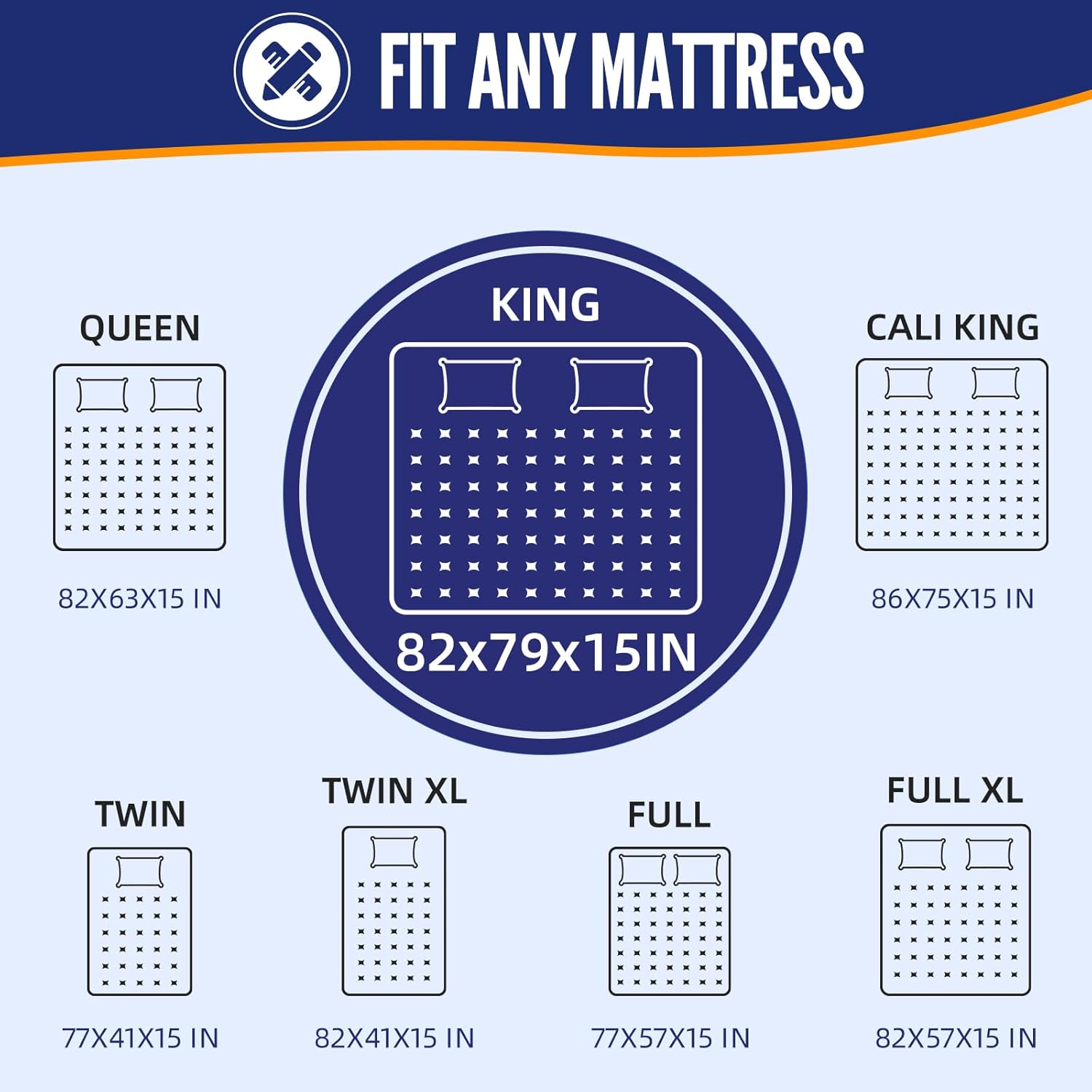 Mattress Bags for Moving, Mattress Covers with Heavy Duty Handles, Reusable 