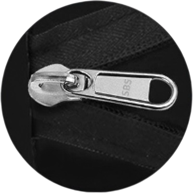Metal SBS zipper pull