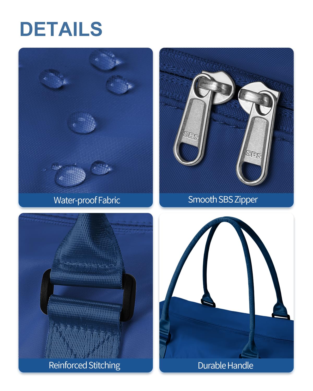 Travel Duffel Bag, Weekender Bags for Women, Overnight Gym Carry On Tote Bag with Wet Pocket,