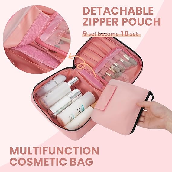 Half Mesh 8 Set Packing Cubes Luggage Packing Organizers for Travel Accessories