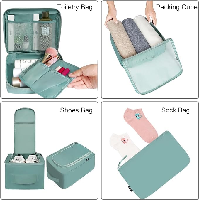 8 Set Packing Cubes Luggage Packing Organizers BAGAIL STORAGE_BAG