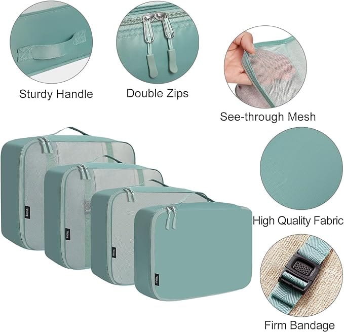 8 Set Packing Cubes Luggage Packing Organizers BAGAIL STORAGE_BAG