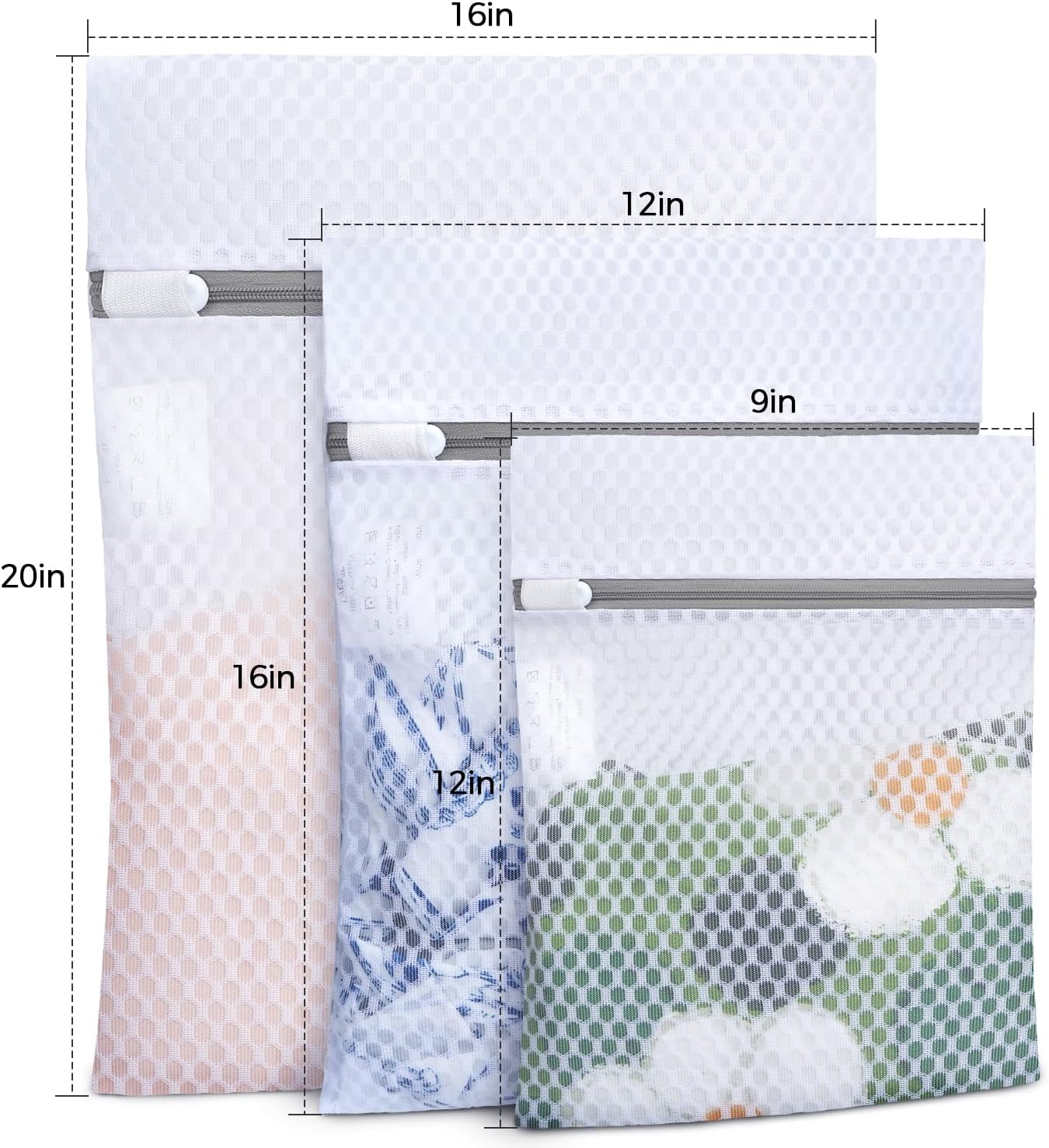 Laundry Bag Mesh Wash Bag for Intimates Lingerie and Delicates