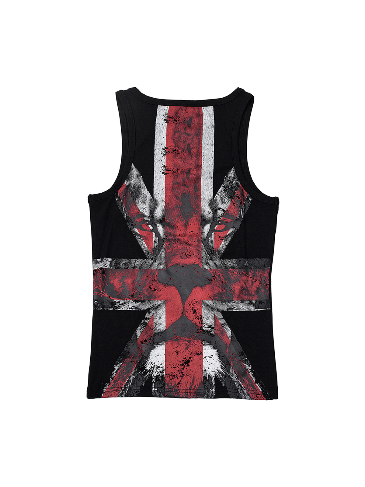 BLACK F*CK UNION JACK TANK